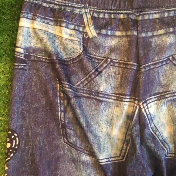 Jeggins butterfly print pants - Picture 3 of 6